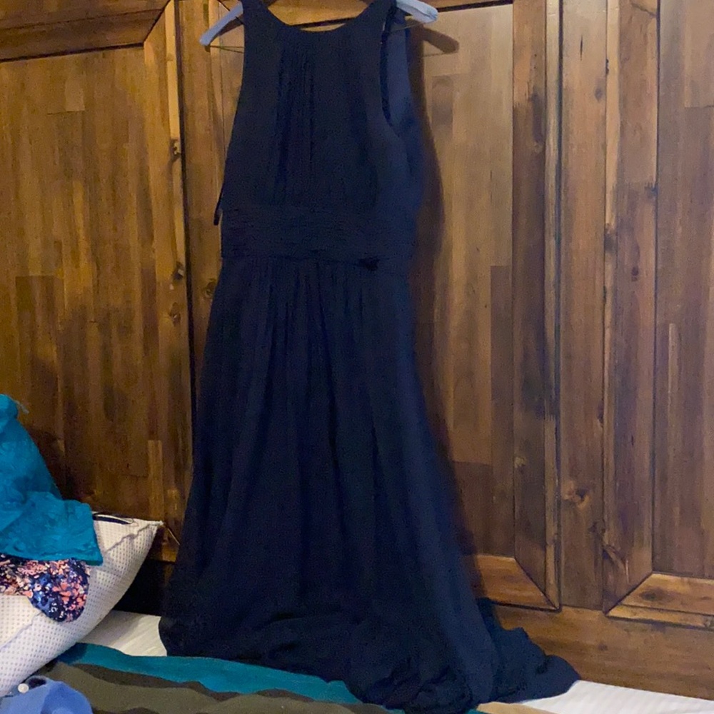 Navy bridesmaid dress